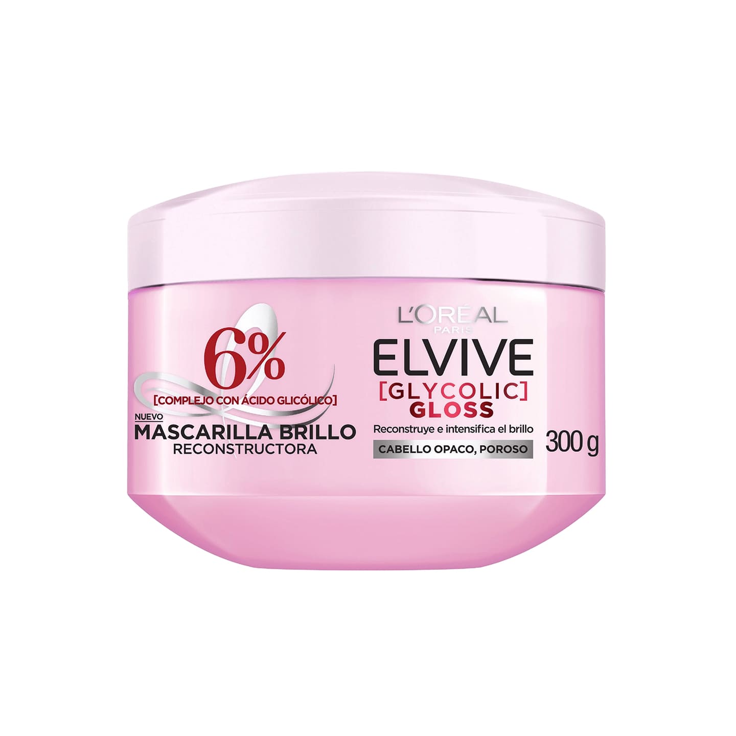 Elvive - mascarilla glycolic gloss 300g
