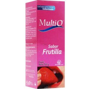 Gel Lubricante Sabor Frutilla Estimulante 50Gr