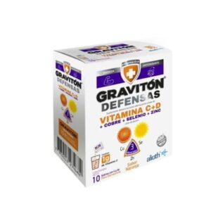 Gravitón Defensas X10 Sobres Sabor Naranja