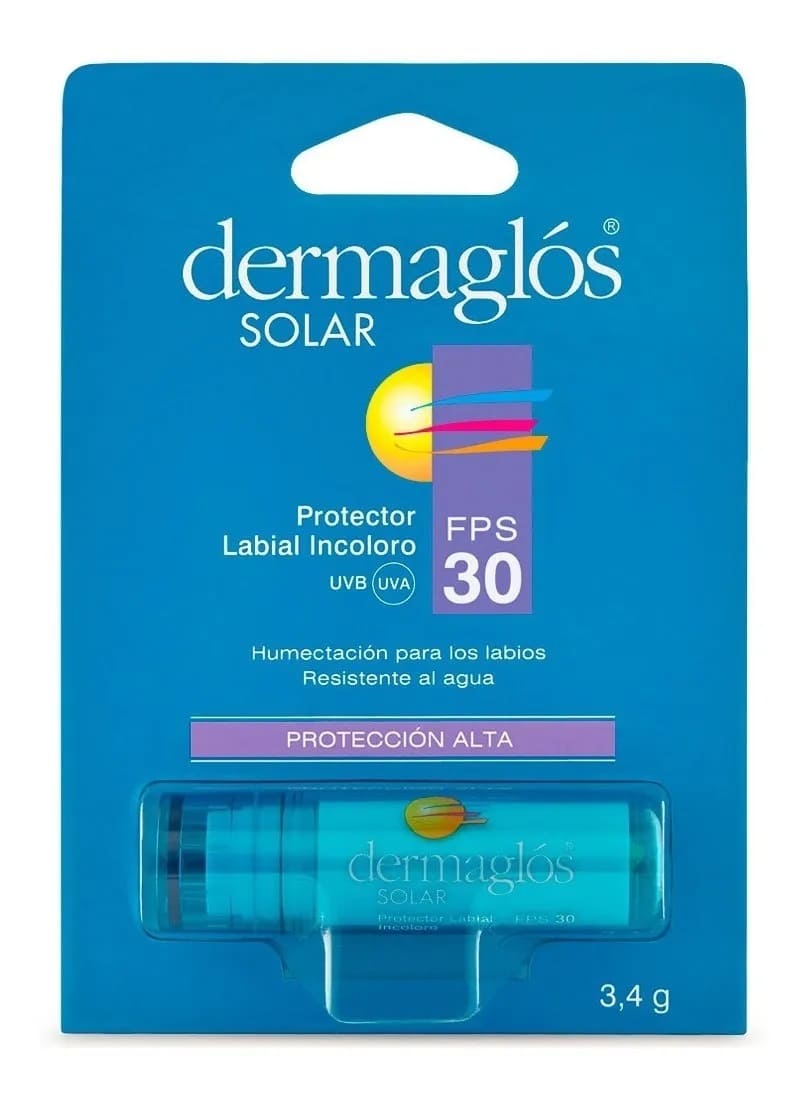 Dermaglós Protector Solar Labial Fps 30 Protección Labios Sensibles