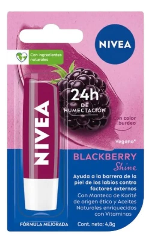Bálsamo Labial NIVEA Blackberry