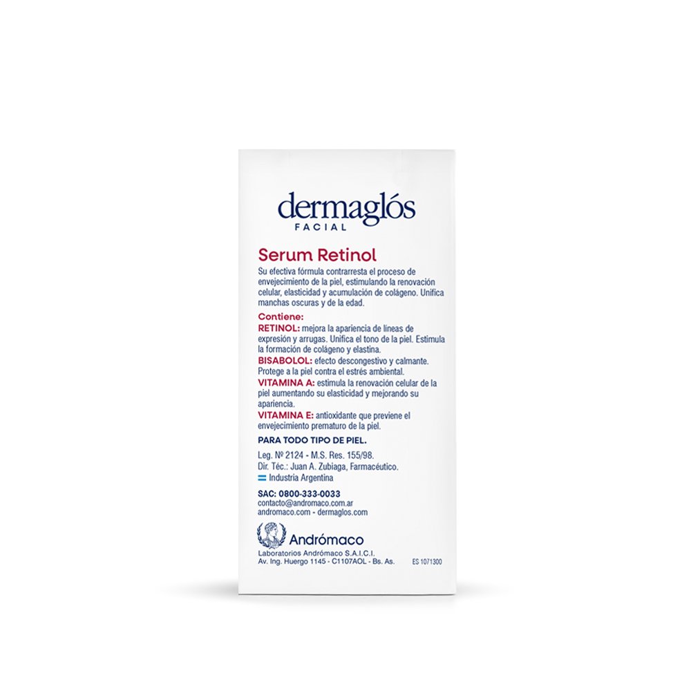 Serum Retinol Dermaglós Facial 25 ml - Imagen 4