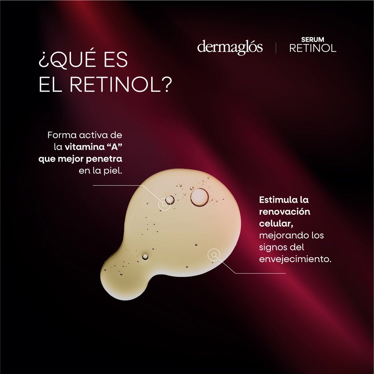 Serum Retinol Dermaglós Facial 25 ml - Imagen 6