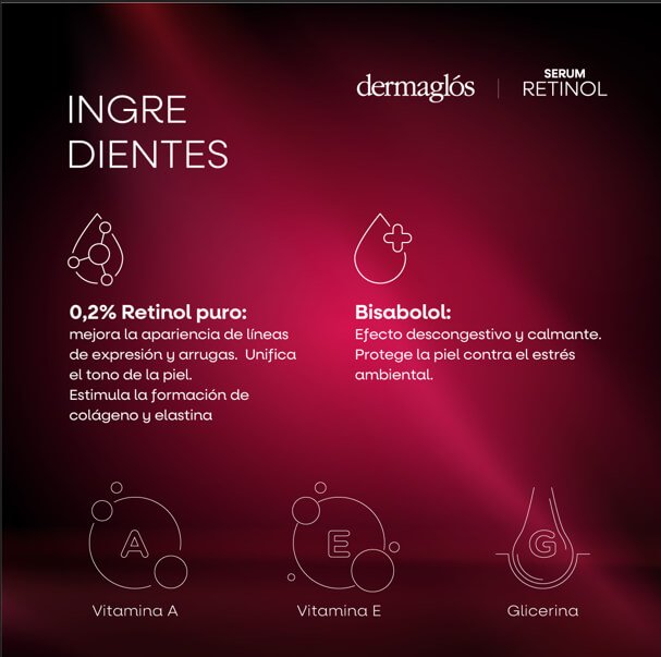 Serum Retinol Dermaglós Facial 25 ml - Imagen 8
