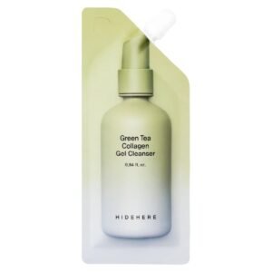 Hidehere Green Tea Collagen Gel limpiador facial