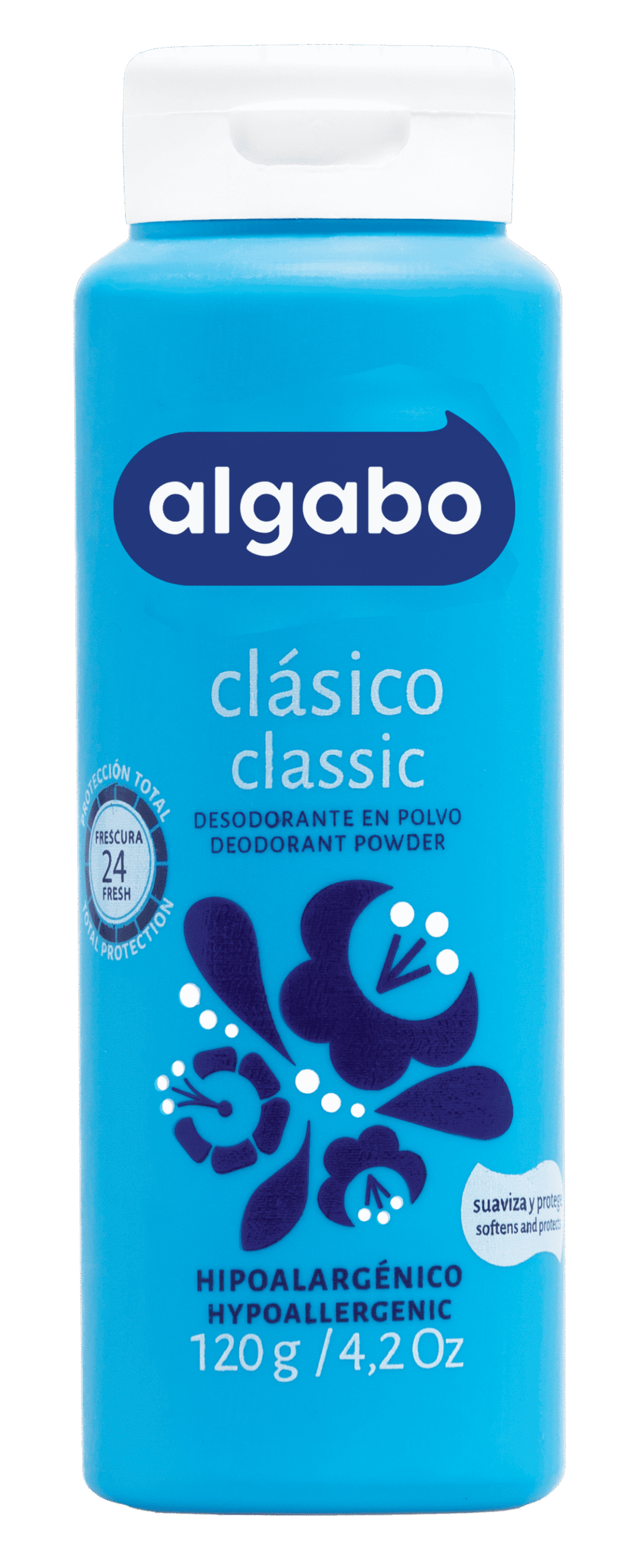 Talco Desodorante Clásico 120gr. / 4.23 Oz.